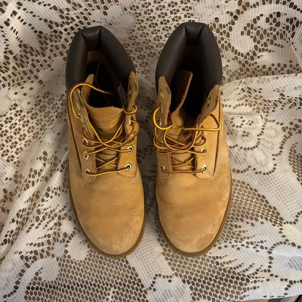 Timberland Premium Men's US 6.5 Tan Waterproof Boots